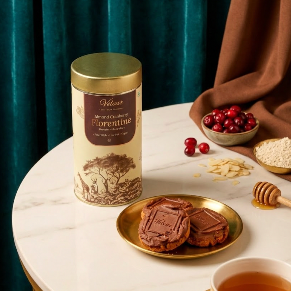 Florentine - Oat Cookies with Dark Chocolate ( PCOS friendly )